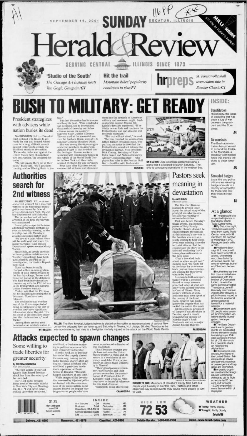 Bush to military: get ready